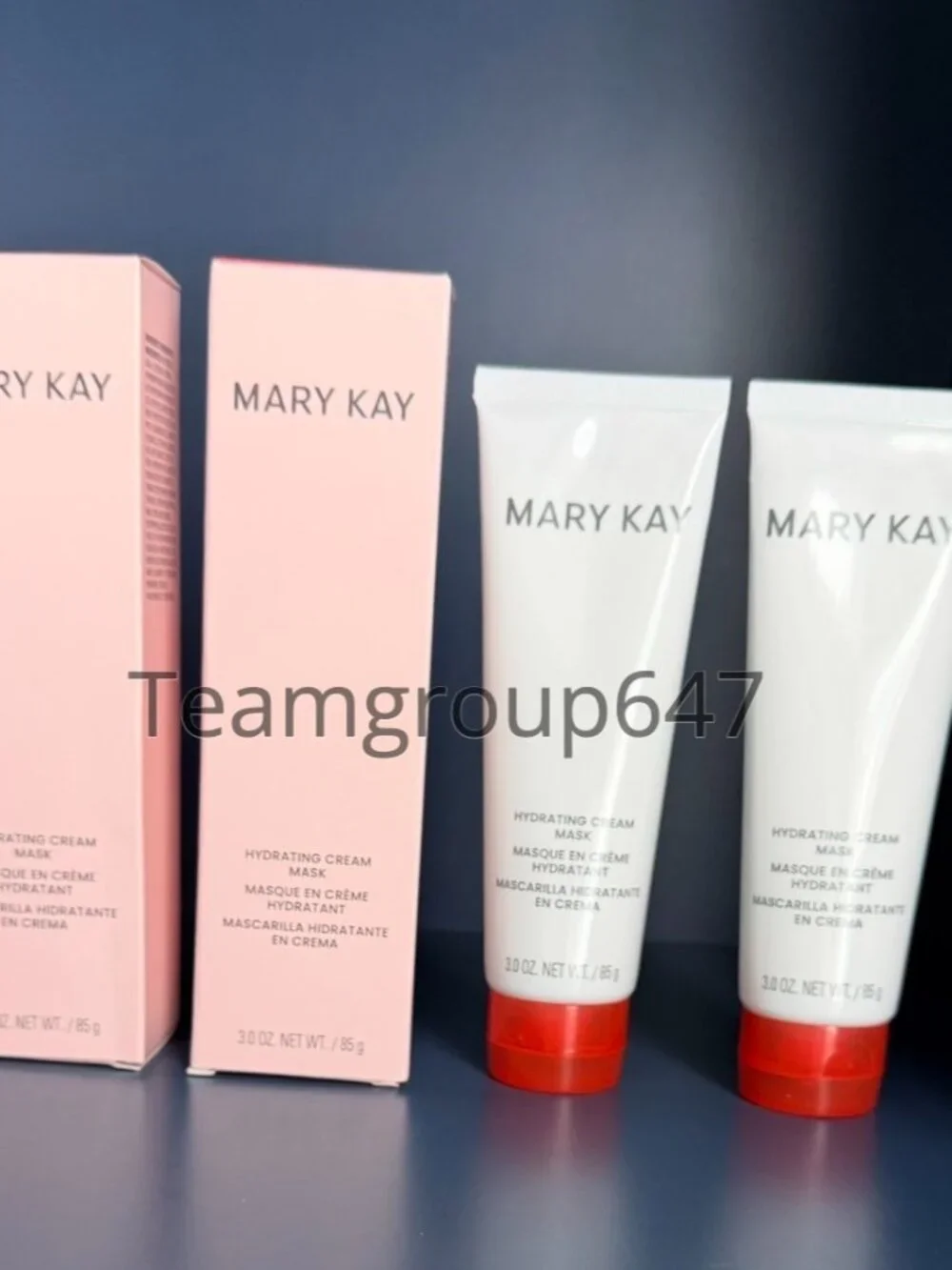 Mary Kay Hydrating Cream Mask 3.0 FL Oz. Are TWO ((2)) ITEMS. NEW IN BOX